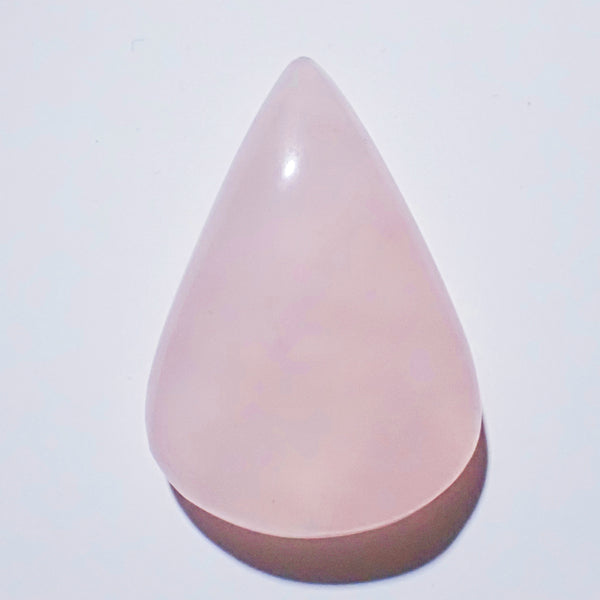 Rose Quartz 35x24mm Pear Cut Cabochon