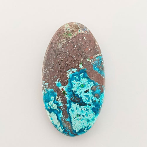Shattuckite 28x15mm Oval Gemstone Cabochon