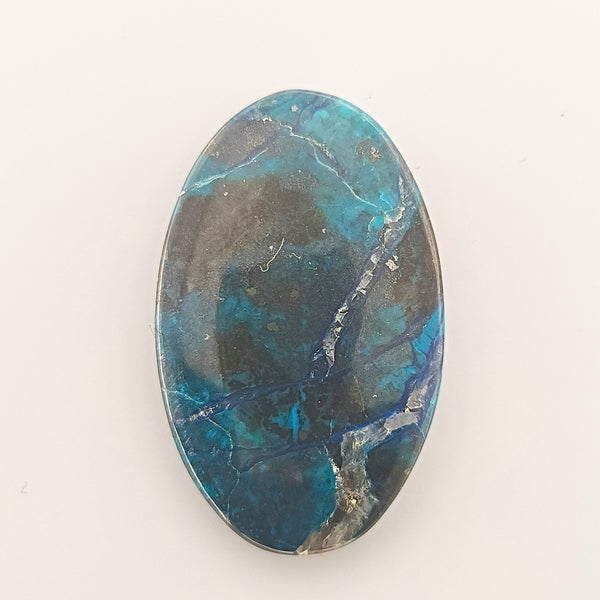 Shattuckite 29x18mm Oval Gemstone Cabochon