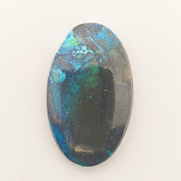 Shattuckite 29x18mm Oval Gemstone Cabochon