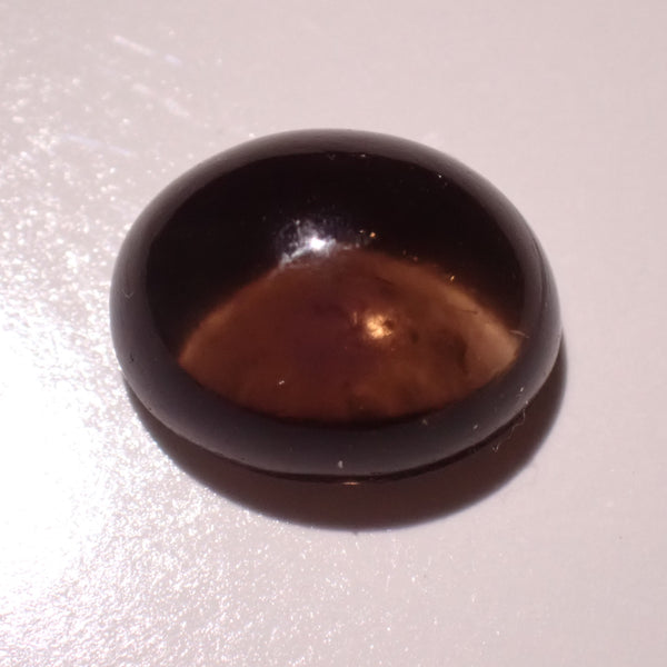 Smoky Quartz 11x9mm Oval Gemstone Cabochon