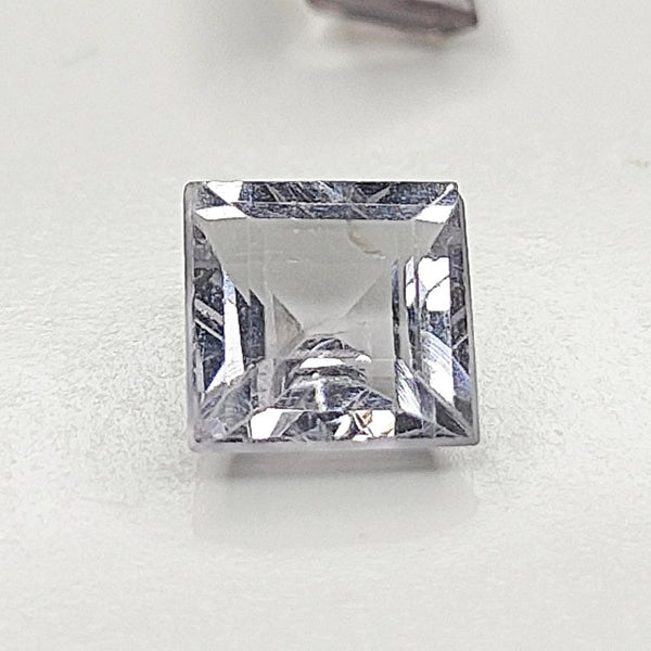 Spinel (Grey) 5.7x5.5mm Rectangular Faceted Gemstone