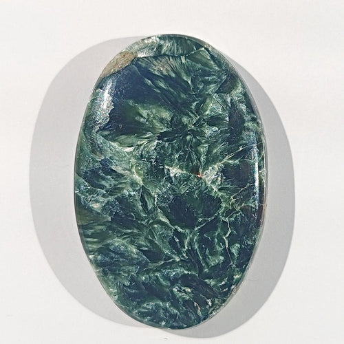 Seraphinite 36x23mm Oval Cabochon