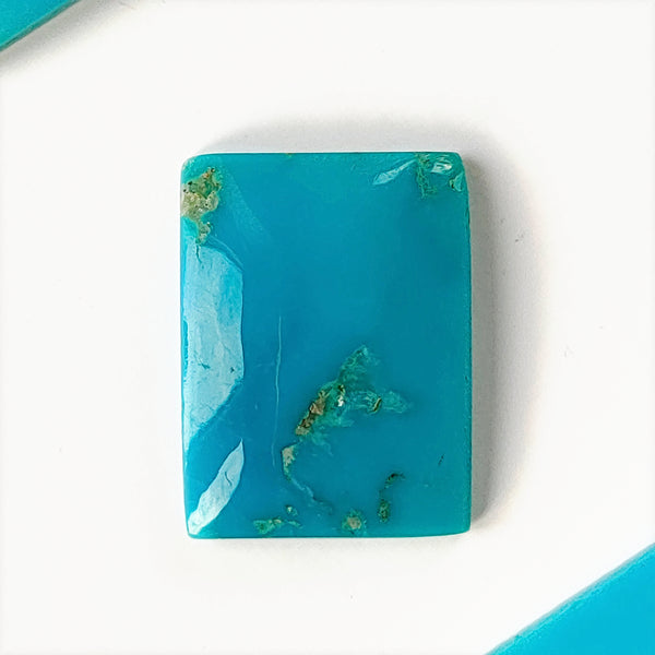 Turquoise 20x15mm Rectangular Cabochon