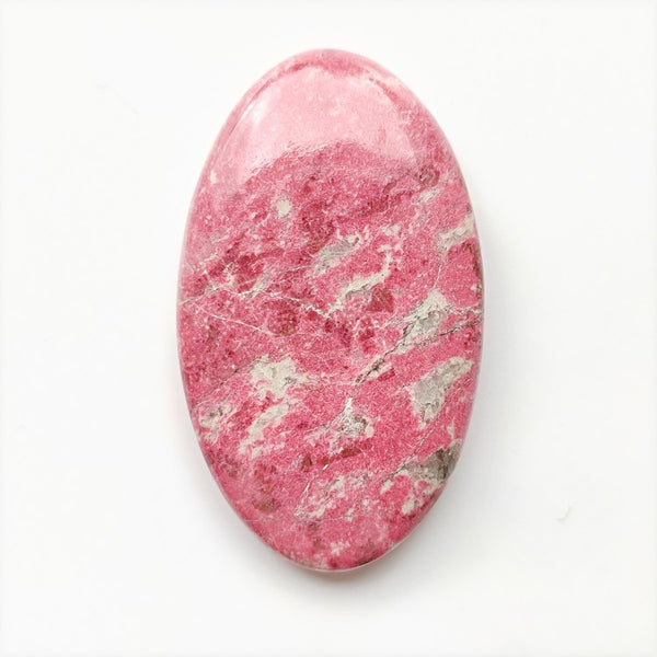 Thulite 52x30mm Oval Gemstone Cabochon