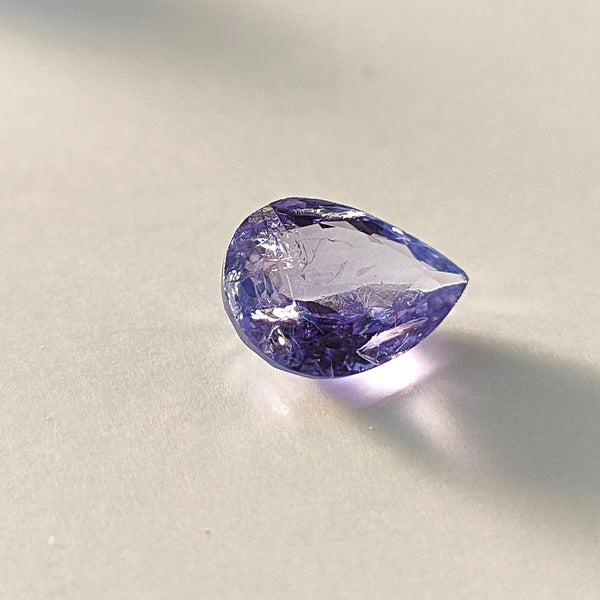 Tanzanite 12x9mm Pear Cut Faceted Gemstones