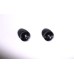 Diopside (Black Star) 4mm Round Gemstone Cabochon Pair