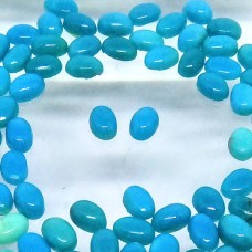 Turquoise 6x4mm Oval Loose Gemstone Cabochon Pair