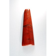 Red Jasper 30x10mm Trapezium Cut Gemstone Cabochon