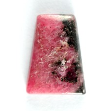 Rhodonite 20x15mm Trapezium Cut Gemstone Cabochon Pair
