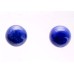 Lapis Lazuli 7mm Round Gemstone Cabochon Pair