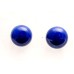 Lapis Lazuli 10mm Round Gemstone Cabochon Pair