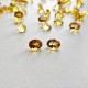 Citrine 8x6mm Oval Faceted Gemstone Pair