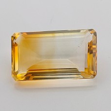 Citrine 23x13mm Emerald Cut Gemstone