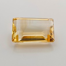 Citrine 23x15mm Emerald Cut Gemstone