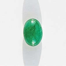 Emerald 6.8x4.8mm Oval Cabochon