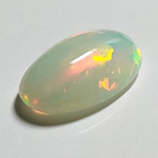 Opal (Ethiopian) 17.5x10.5mm Oval Cabochon