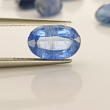 Kyanite 10.7x7mm Oval Faceted Gemstone