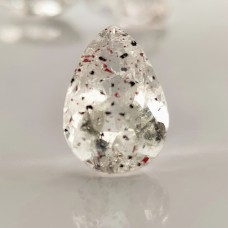 Lepidocrocite Quartz 13.6x9.2mm Drop Cut Faceted Gemstones