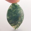 Moss Agate 36x22mm Marquise Cut Cabochon