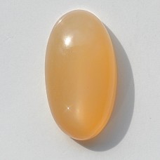Peach Moonstone 18x10mm Oval Gemstone Cabochon
