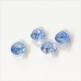 Sapphire 3mm Round Faceted Gemstones x 4