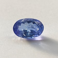 Tanzanite 10.6x7mm Oval Faceted Gemstone