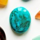 Turquoise 14x12mm Oval Cabochon