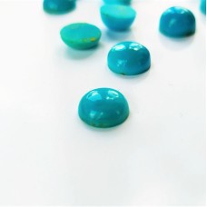 Turquoise 9mm Round Cabochon