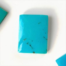 Turquoise 20x15mm Rectangular Cabochon